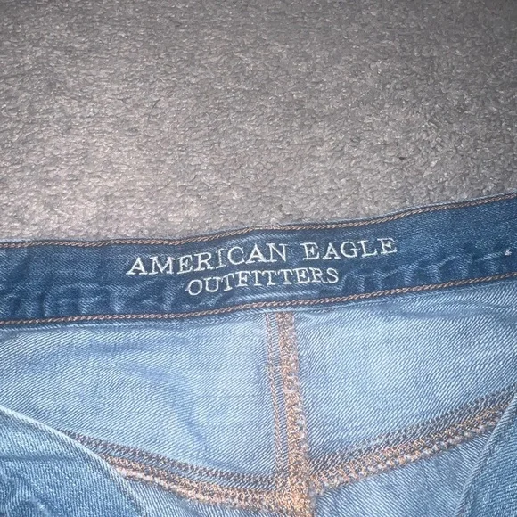 American Eagle Outfitters Light Blue Denim Pants - Picture 3 of 7